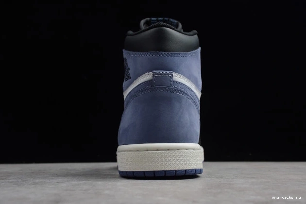 Rep 555088-115 High 1 Blue Air Jordan OG Moon Retro 0703